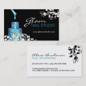 Nail-technicus Visitekaartje (Voorkant / Achterkant)