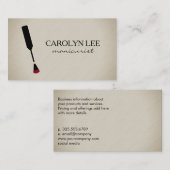 Nail-technicus Visitekaartje (Voorkant / Achterkant)