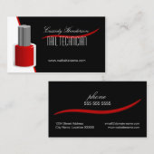 Nail-technicus Visitekaartje (Voorkant / Achterkant)