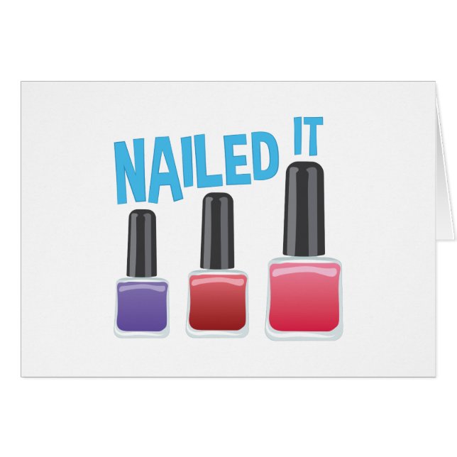Nailed it (Voorkant Horizontaal)