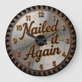 Nailed It Again Saw Blade  Grote Klok (Voorkant)