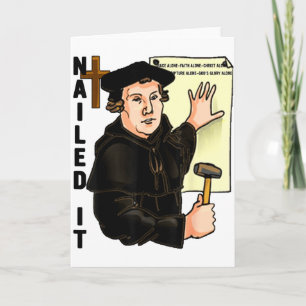 Nailed It Hervormingsdag Martin Luther Lutheranism Kaart