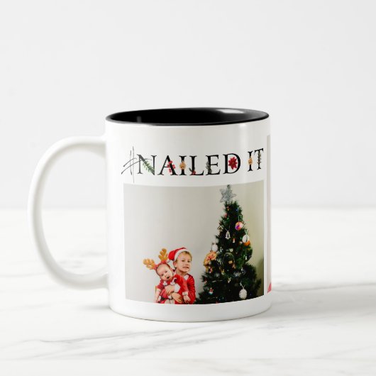#NailIt Holiday Photo Mug (Gauche)