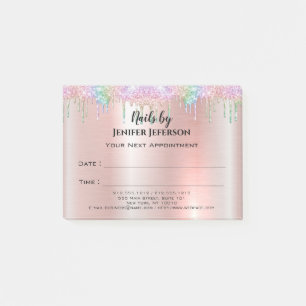 Nails Appointment Post-it® notes