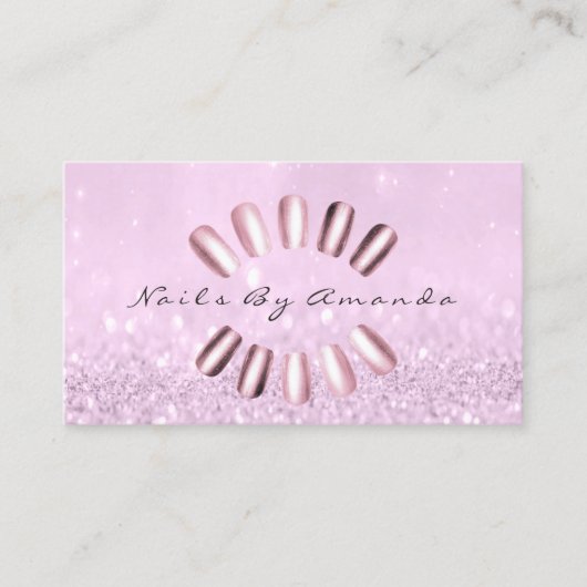 Nails Artiste Maquillage Lavande Rose Rendez-vous (Devant)