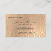 Nails Carte de rendez-vous maquillage artiste Roya (Dos)