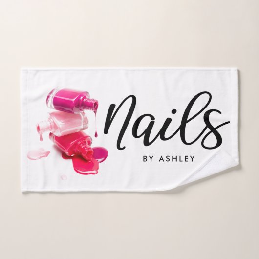 Nails Chic Marble Handdoek (Handdoek)