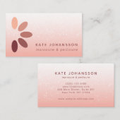 Nails Logo Modern Perciste Visitekaartje (Voorkant / Achterkant)