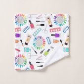 Nails Manicure Pedicure Beauty Salon  Bad Handdoek (Wasdoekje)