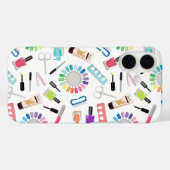 Nails Manicure Pedicure Beauty Salon  Case-Mate iPhone Case (Achterkant (horizontaal))