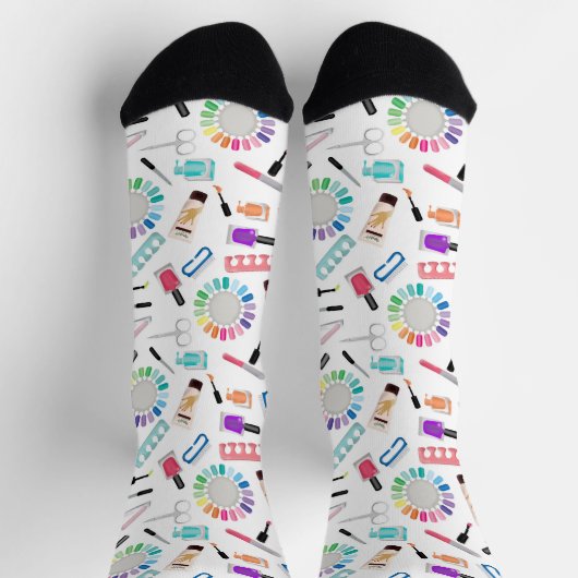 Nails Manicure Pedicure Beauty Salon Sokken (Top)