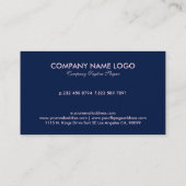 Nails-Modern Colorful Flowers Bouquet Visitekaartje (Achterkant)