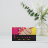 Nails, Salon, Spa, Carte de visite de beauté (Debout devant)