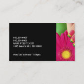 Nails, Salon, Spa, Carte de visite de beauté (Dos)