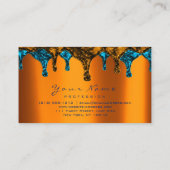 Nails Wax Epilation Depilation Blue Copper Honey Visitekaartje (Achterkant)