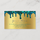 Nails Wax Epilation Depilation Gold Blue Blauwgroe Visitekaartje (Achterkant)