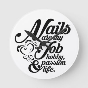 Nails zijn mijn leven ronde klok