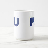 N'aimez pas les pouces à bas la Mug drôle (Centre)