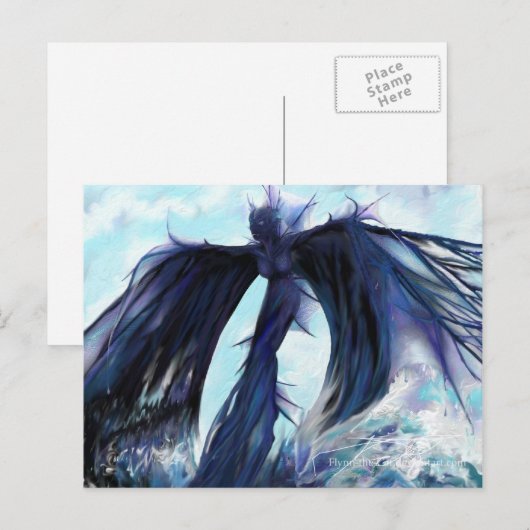 Nain d'eau (closeup) - carte postale (Devant / Derrière)