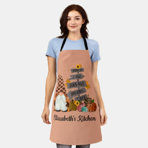 Nains de Halloween, Automne, Citrouilles Tabliers