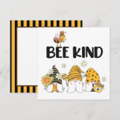 Nains mignons et carte d'abeille (Devant / Derrière)