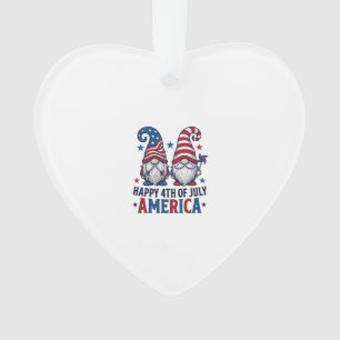 Nains Patriotiques Bonne Fête du 4 Juillet America