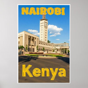 Nairobi, Kenia poster