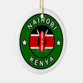 Nairobi Kenya Keramisch Ornament (Rechts)