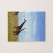 Nairobi National Park Giraffes Legpuzzel (Horizontaal)