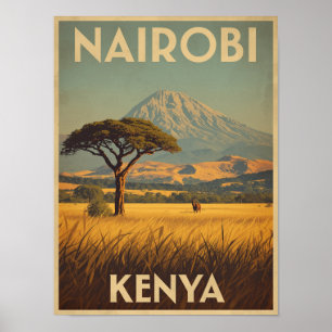  Nairobi reizen Poster