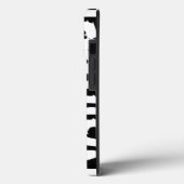 Nairobi - Urban Style, Black and White iPhone Case (Achterkant / Links)