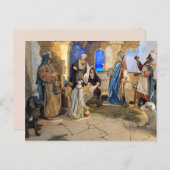 naissance de la carte postale jésus (Devant / Derrière)