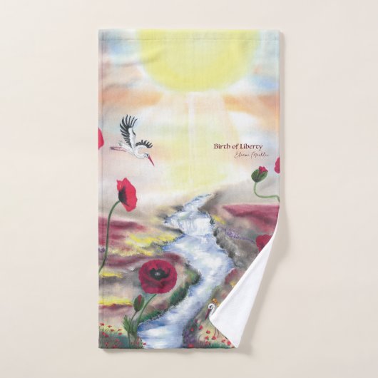 Naissance de la Liberté (Serviette à main)