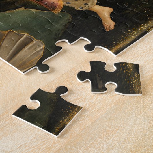 Naissance de Vénus par puzzle de Botticelli (Côté)