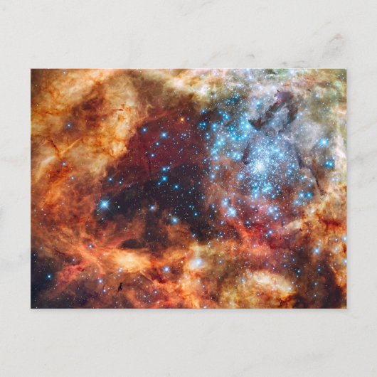 Naissance d'étoiles Carte postale cosmique (Devant)