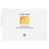 Naissance dorée (Dos Horizontal)