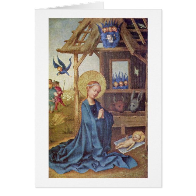 Naissance du Christ par Stefan Lochner (Devant)