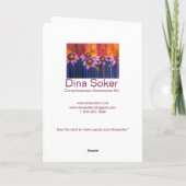 Naissance d'un voyage, carte (Dos)