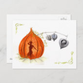 Naissance d'une fée briefkaart (Voorkant / Achterkant)