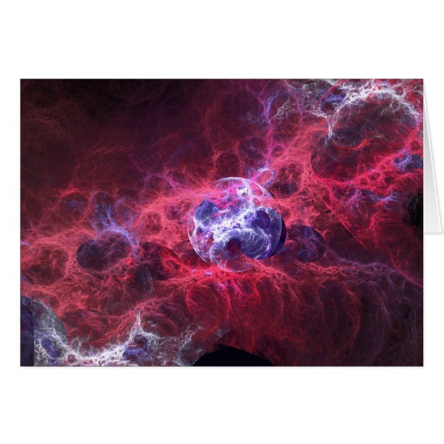 Naissance d'une fractale d'étoile Art (Devant horizontal)