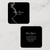 Naissance noire Doula Carte de visite de grossesse (Devant / Derrière)