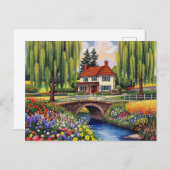 NAIVE ART design postcard Briefkaart (Voorkant / Achterkant)