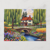 NAIVE ART design postcard Briefkaart (Voorkant)