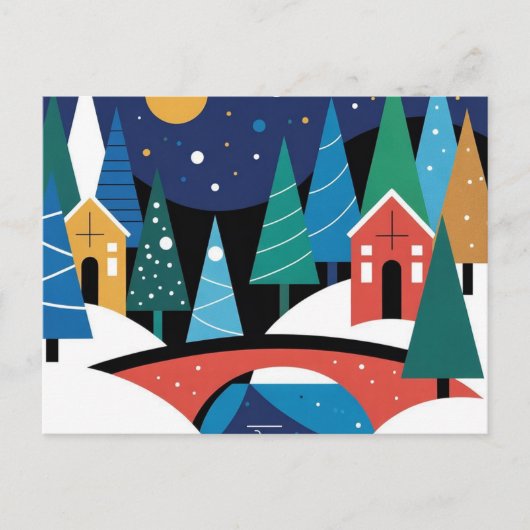 NAIVE ART postcard Briefkaart (Voorkant)