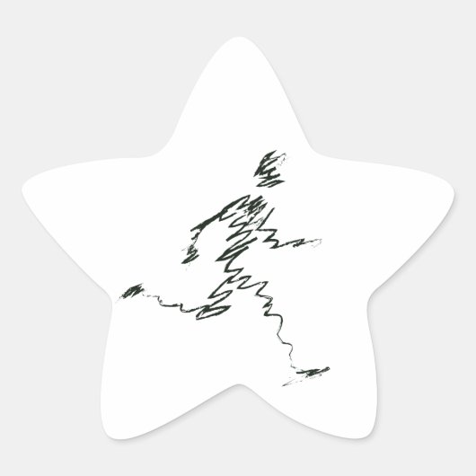 NAIVE STER STICKER (Voorkant)