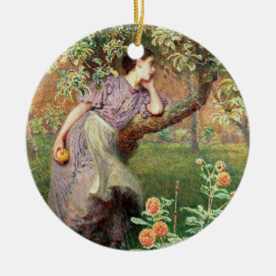 Najaar, 1865 keramisch ornament