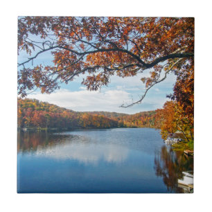 Najaar bij Lake Killarney Tegeltje