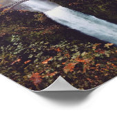 Najaar bij Multnomah-Herfsten, Oregon Poster (Hoek)