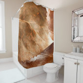 Najaar bladeren closeupabstract, herfst, achtergro douchegordijn (In situ)