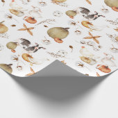 Najaar Boerderij Cadeaupapier (Hoek)